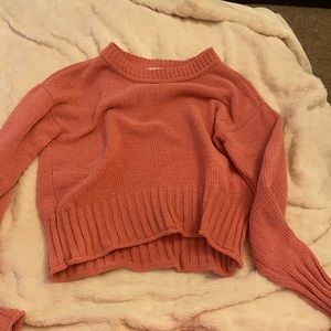 cute pink sweatshirt